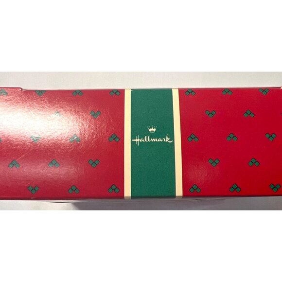 Vintage Hallmark Joy Ride Handcrafted Ornament Santa & Reindeer On Motorcycle 19 - Picture 4 of 4